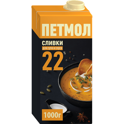 Купить ПЕТМОЛ СЛИВКИ УЛЬТРАПАСТЕРИЗОВАННЫЕ 22% 1000 Г. доставка продуктов тюмень . доставка продуктов в тюмени . доставка фруктов тюмень . доставка фр