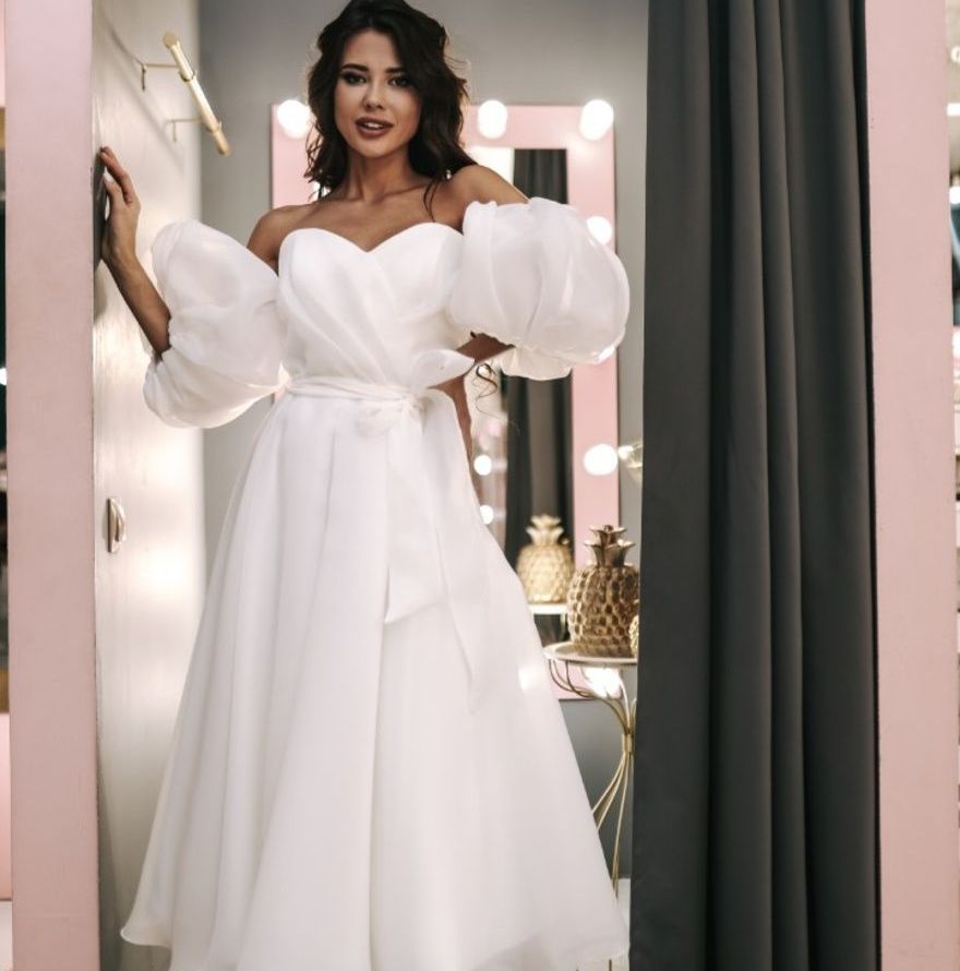 Купить Платье белое Размеры 40 42 44