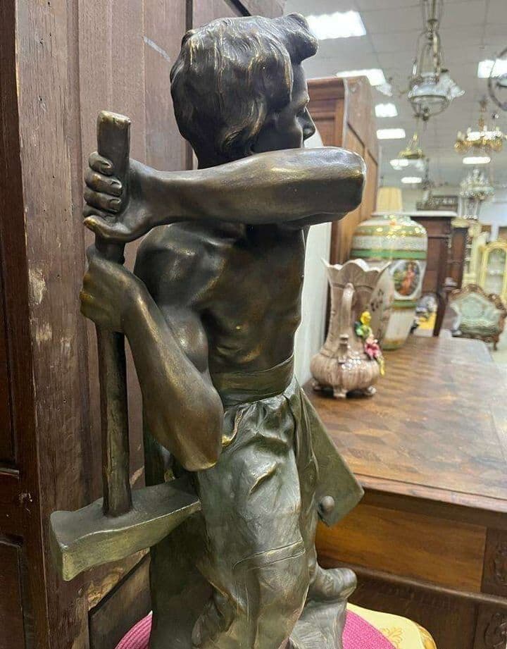 Купить Антикварная скульптура R. Aurili