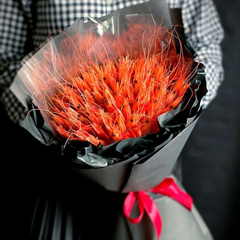 Купить Букет из креветок арт. 46