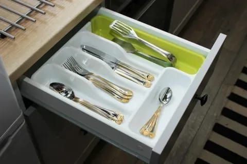 Купить раздвижной  лоток  для  столовых приборов
