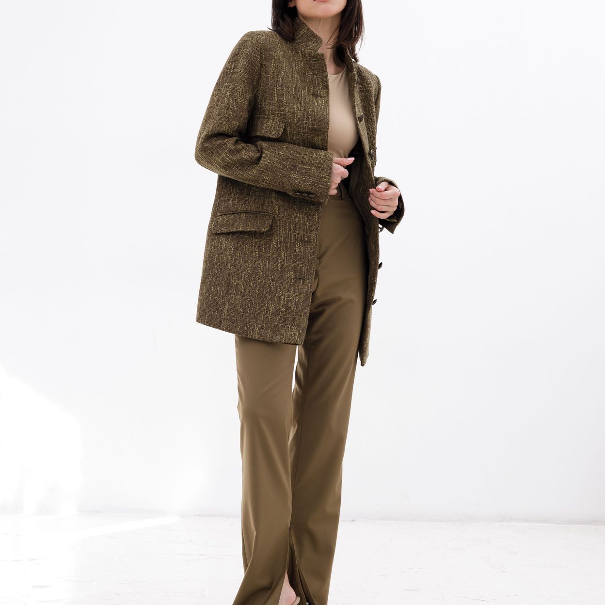 Купить Брюки песочного цвета