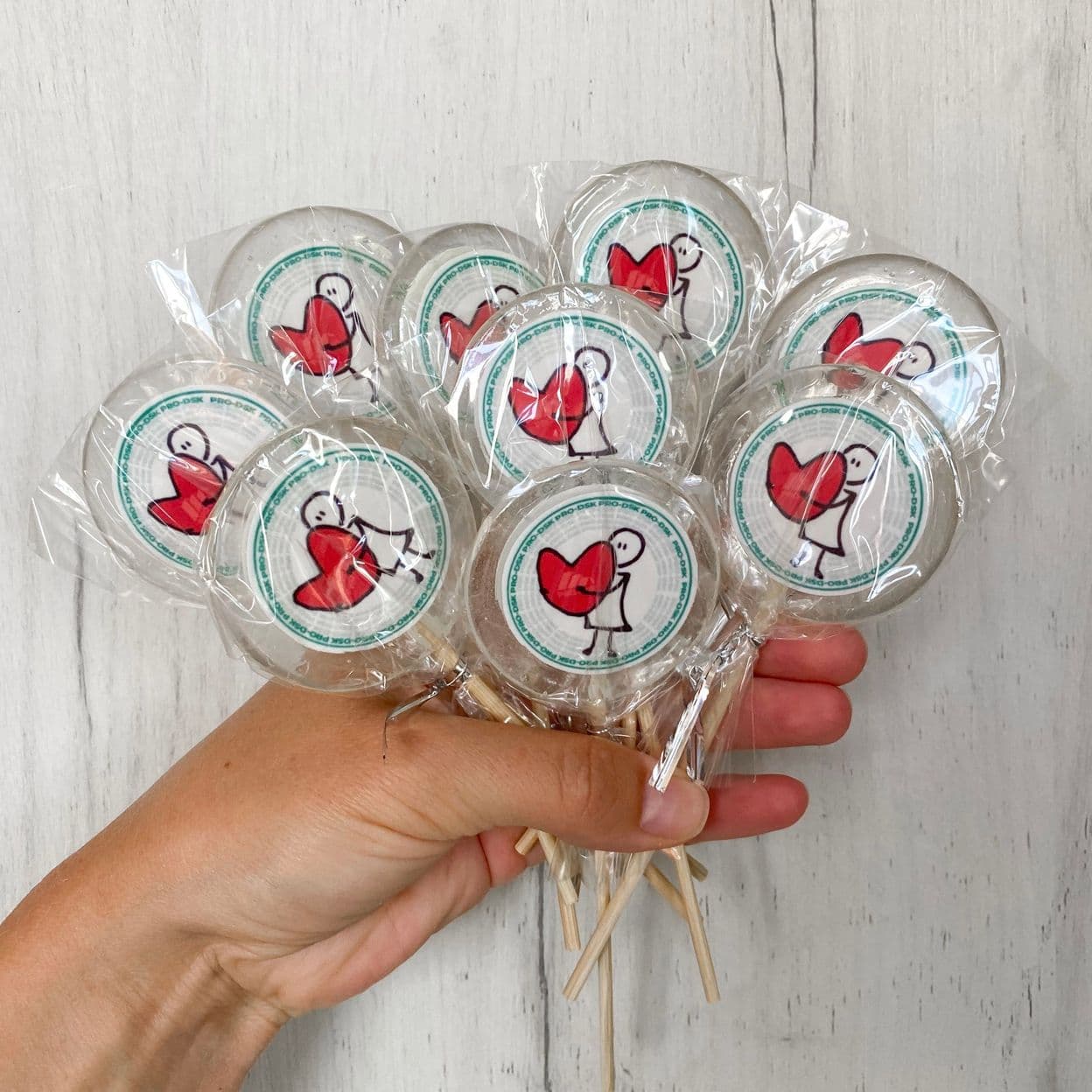 Купить Леденцы с печатью (двусторонние)