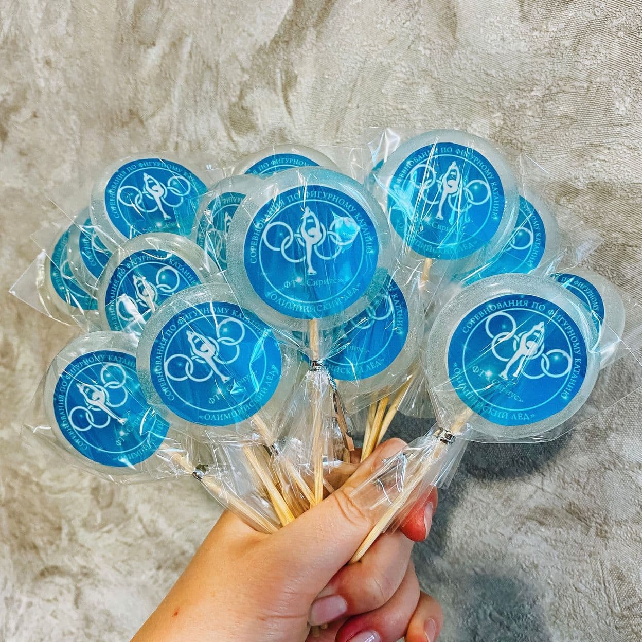 Купить Леденцы с печатью (двусторонние)