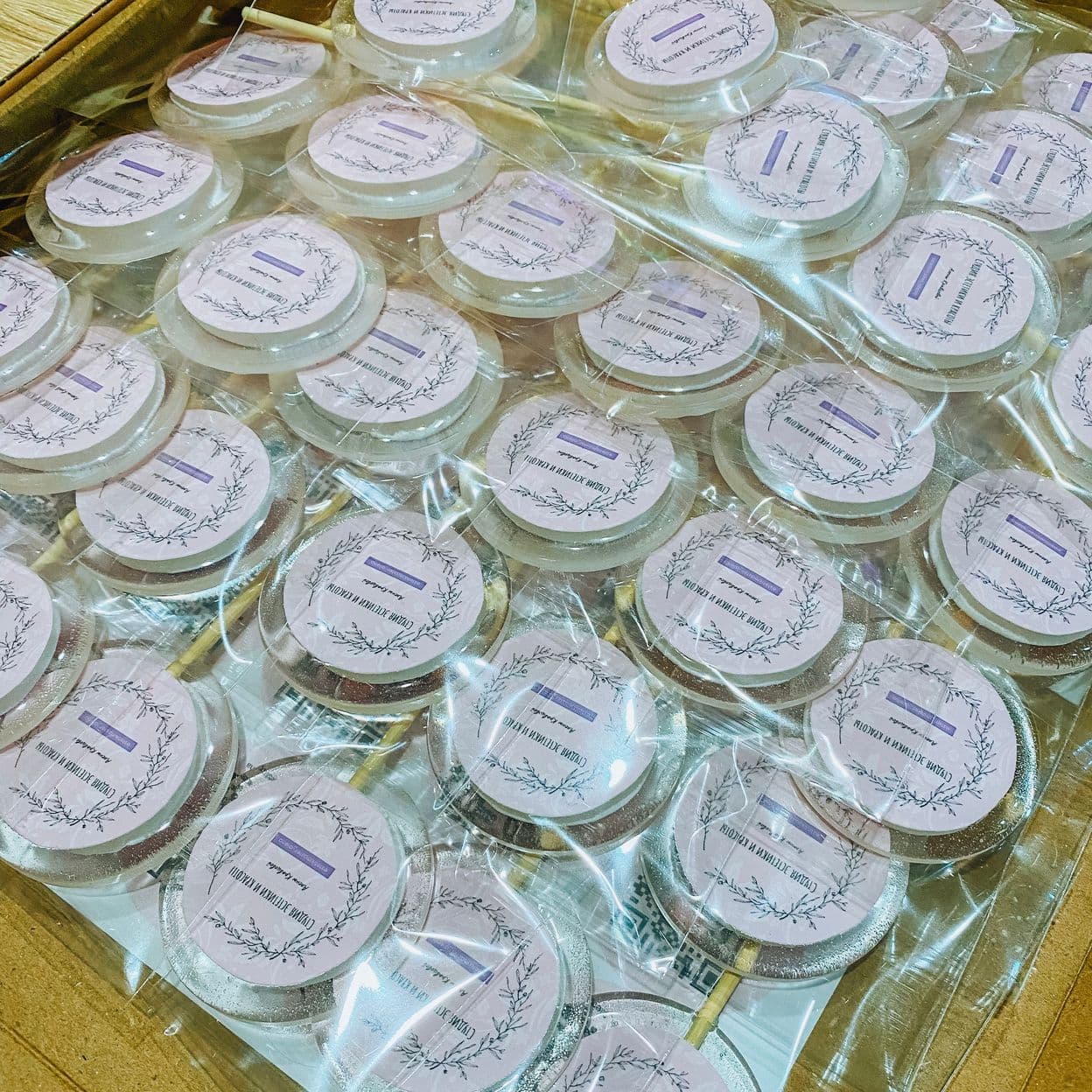 Купить Леденцы с печатью (двусторонние)