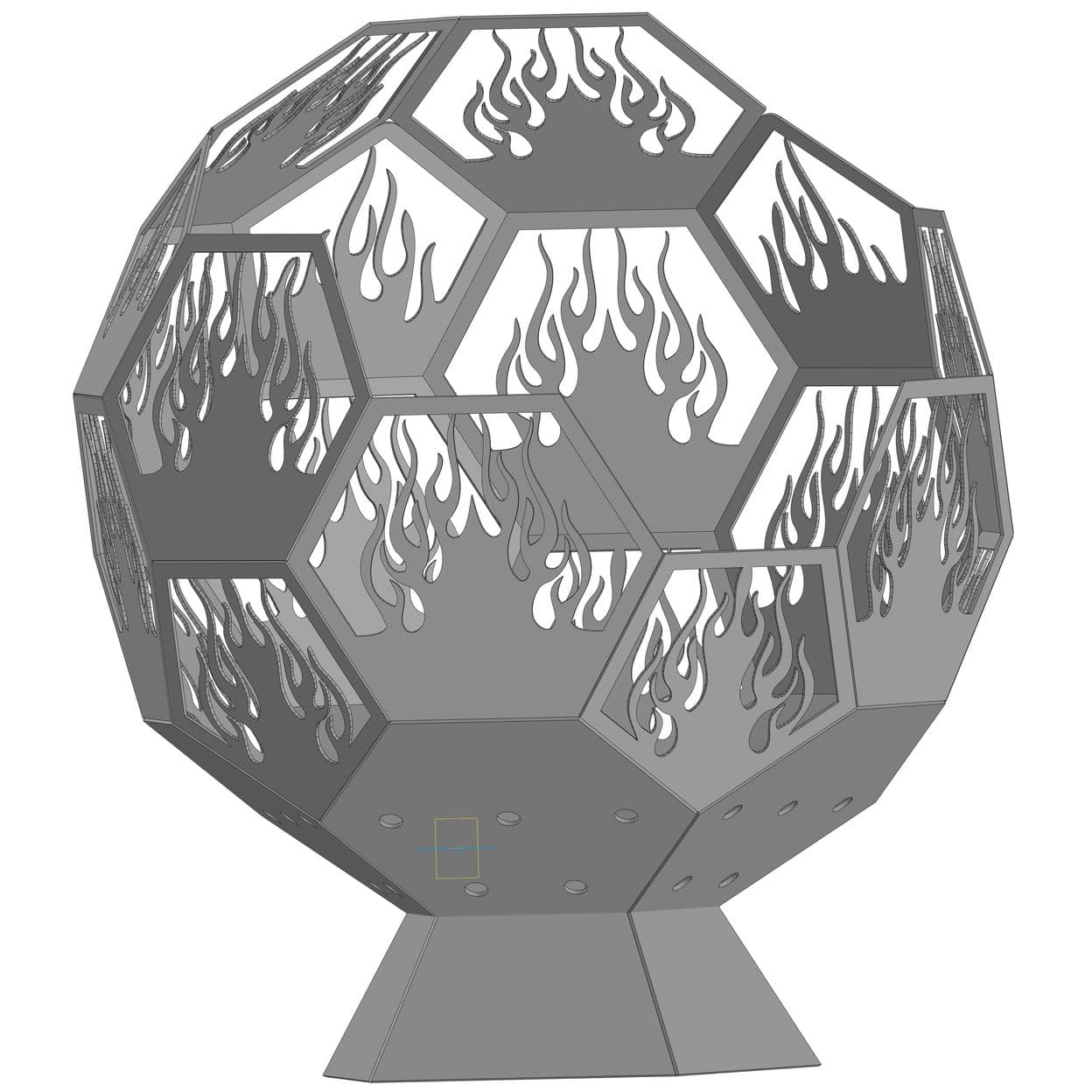 Купить Костровая чаша "Огонь 2" - 4 mm