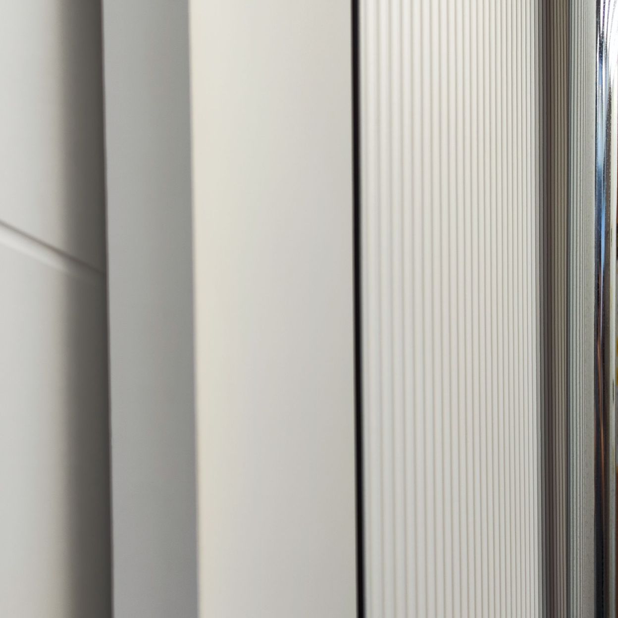 Купить Дверь межкомнатная "F-5", белый софт (полотно)