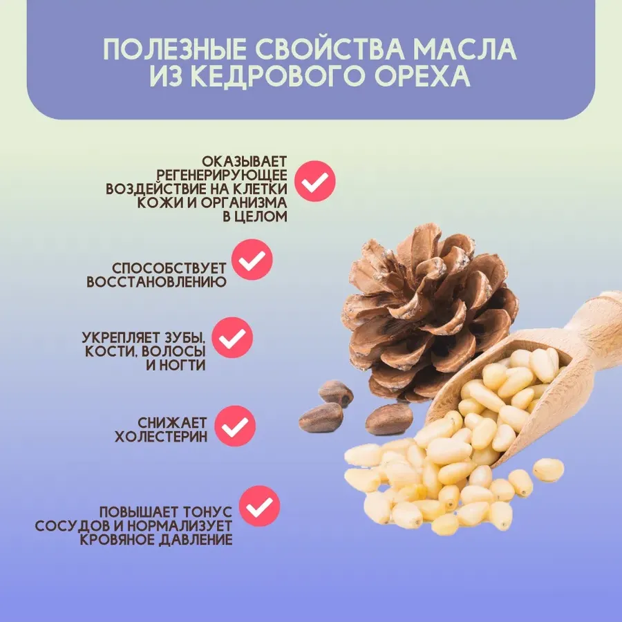 Купить Масло сыродавленное кедровое , 250мл
