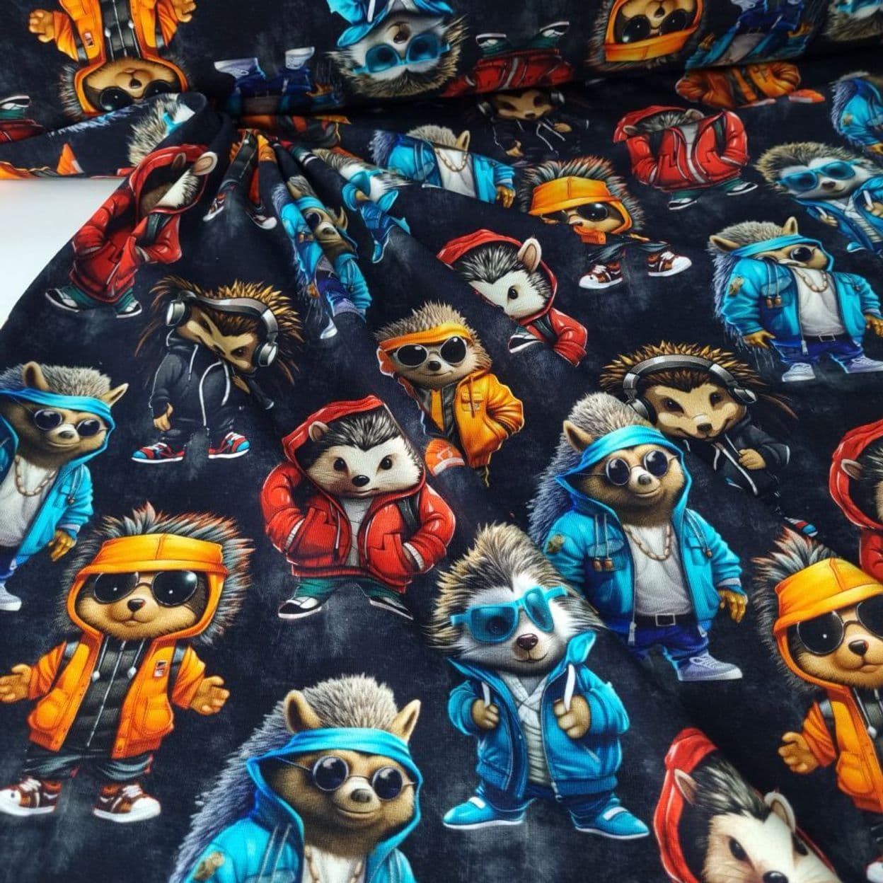 Купить Кулирка с лайкрой "ЕЖИКИ"🦔😎