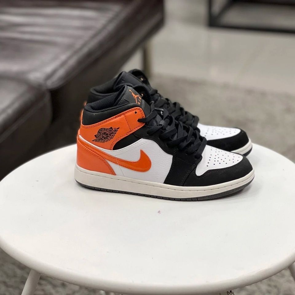 Купить Nike Air Jordan 1 Mid, Shattered Backboard