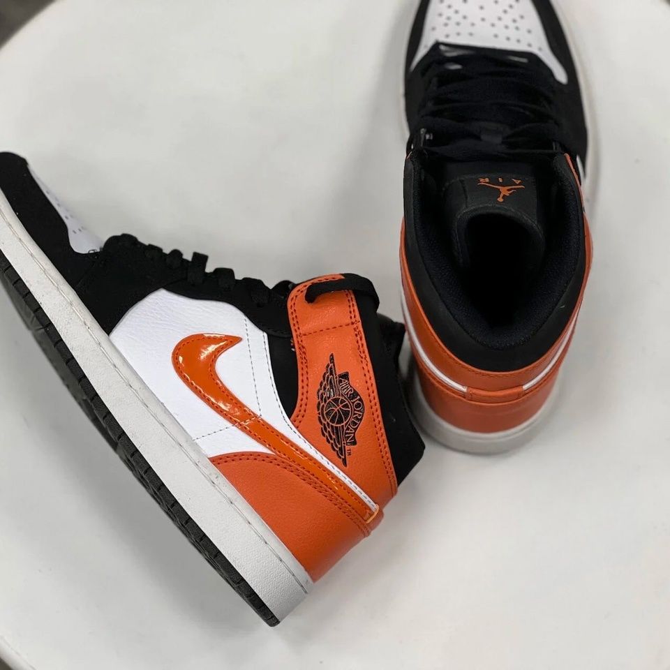 Купить Nike Air Jordan 1 Mid, Shattered Backboard
