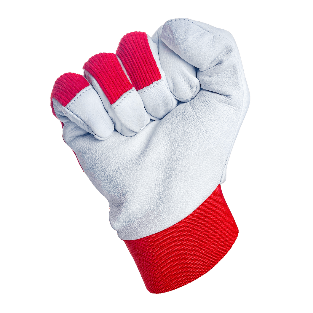 Купить WorkMaster STG0110, Перчатки со вставкой из козьей кожи (10/100)