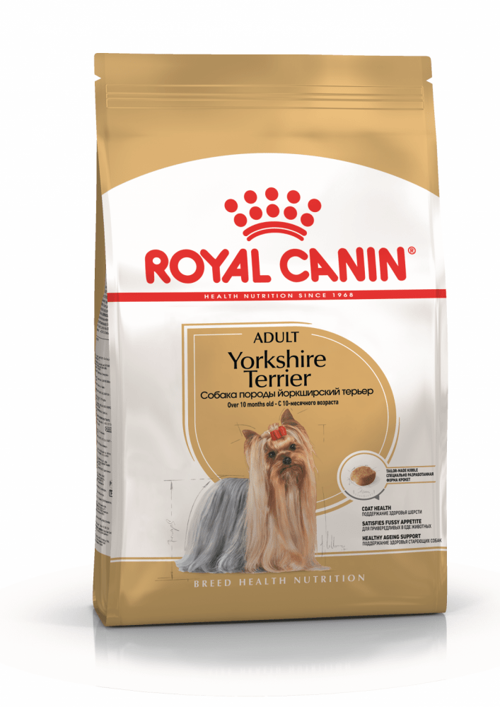 Купить Royal Canin Yorkshire Terrier Adult сухой корм для взрослых собак породы йоркширский терьер 1,5кг