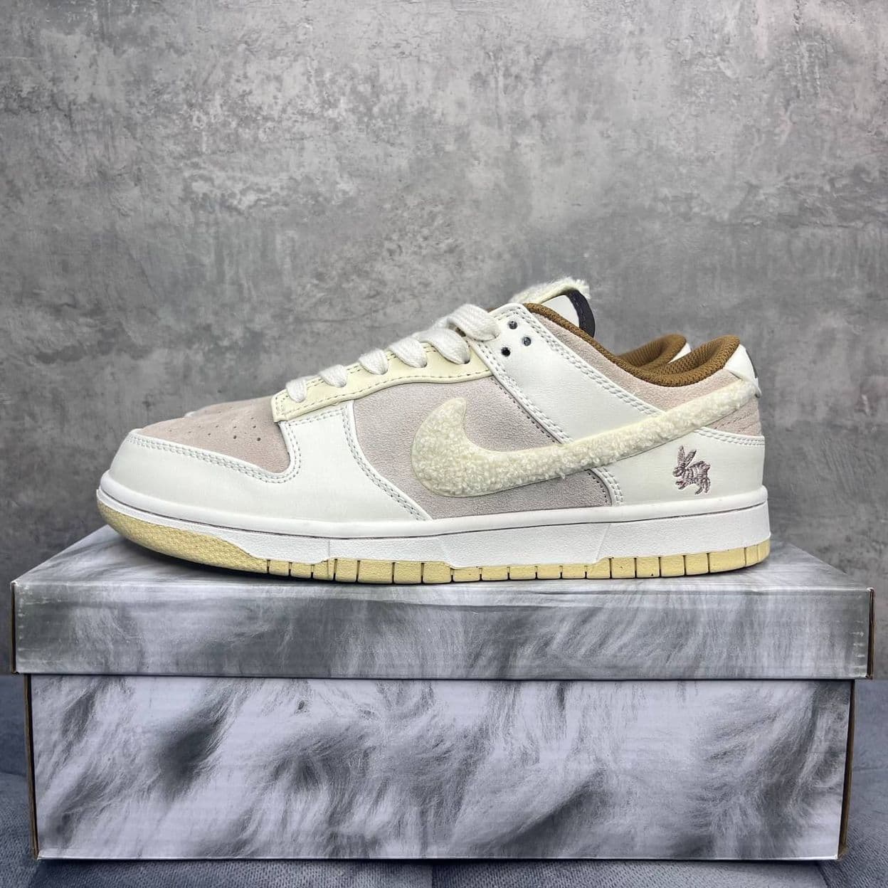 Купить Nike Dunk Low Retro PRM Year Of The Rabbit Mocha Brown
