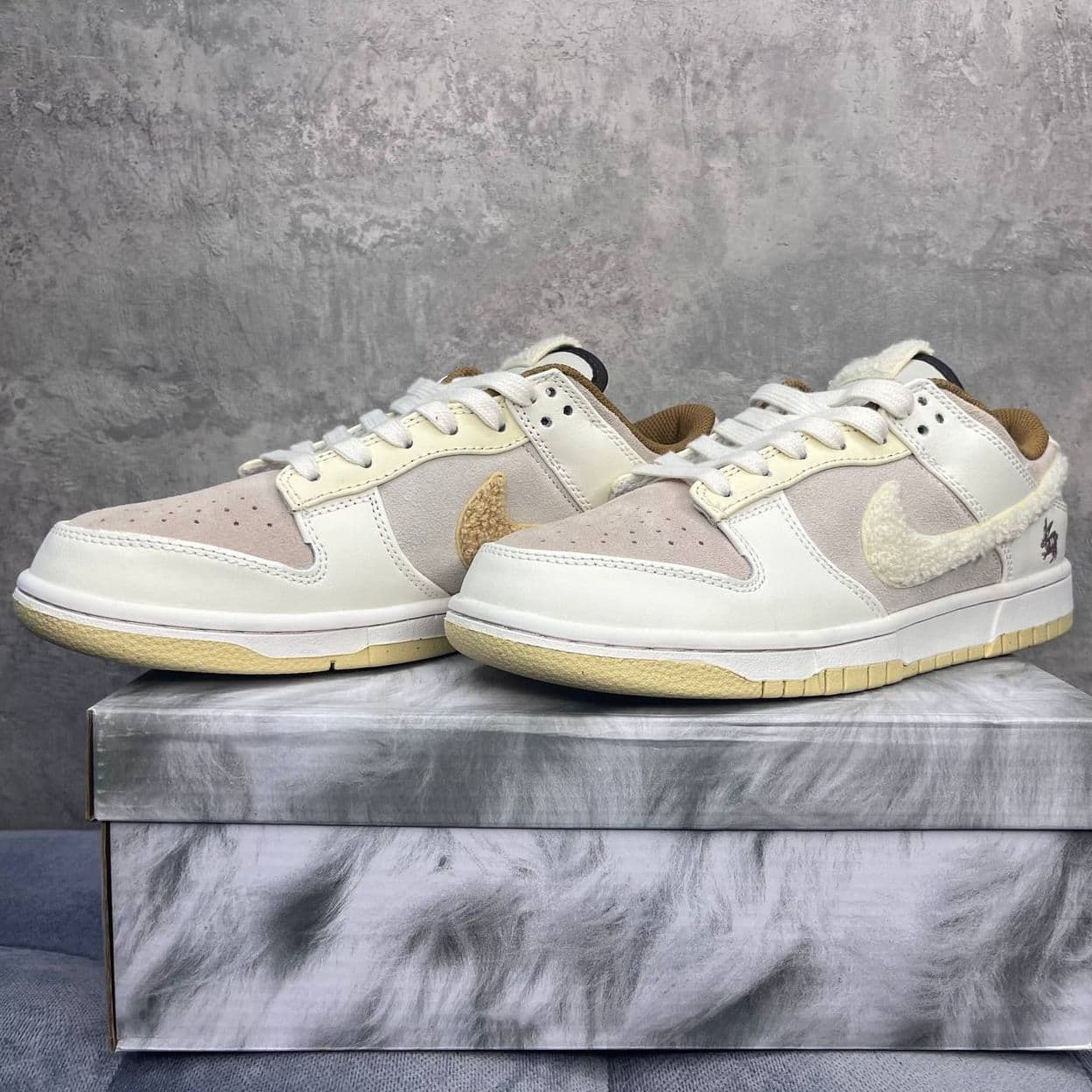 Купить Nike Dunk Low Retro PRM Year Of The Rabbit Mocha Brown
