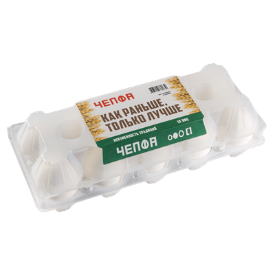 Купить ЯЙЦО ЧЕПФА КУРИНОЕ С1 10 ШТ . с доставкой на дом . Доставка продуктов Тюмень , доставка продуктов в Тюмени , dostavka-produktov-tyumen , dostav