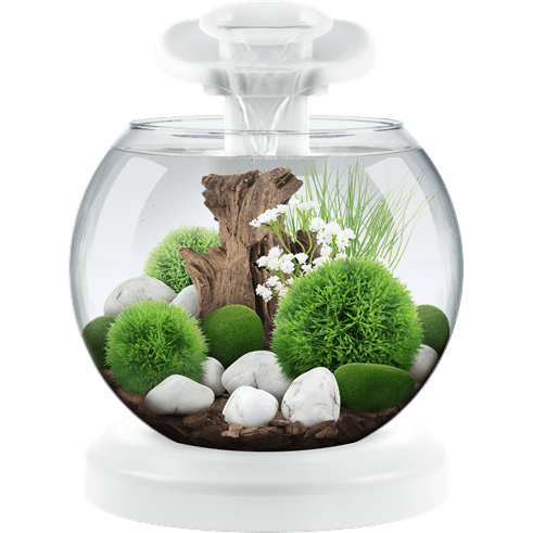 Купить Аквариум Tetra Duo Waterfall Globe White