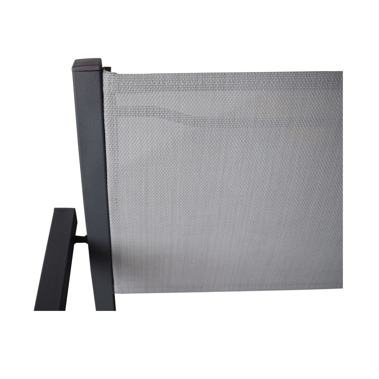 Купить Кресло садовое Steel 55x80x55 см сталь/текстилен антрацит