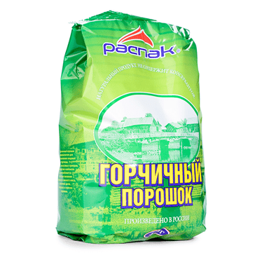 Купить ПОРОШОК ГОРЧИЧНЫЙ 400 Г. с доставкой на дом . Доставка продуктов Тюмень , доставка продуктов в Тюмени , dostavka-produktov-tyumen , dostavka-pr
