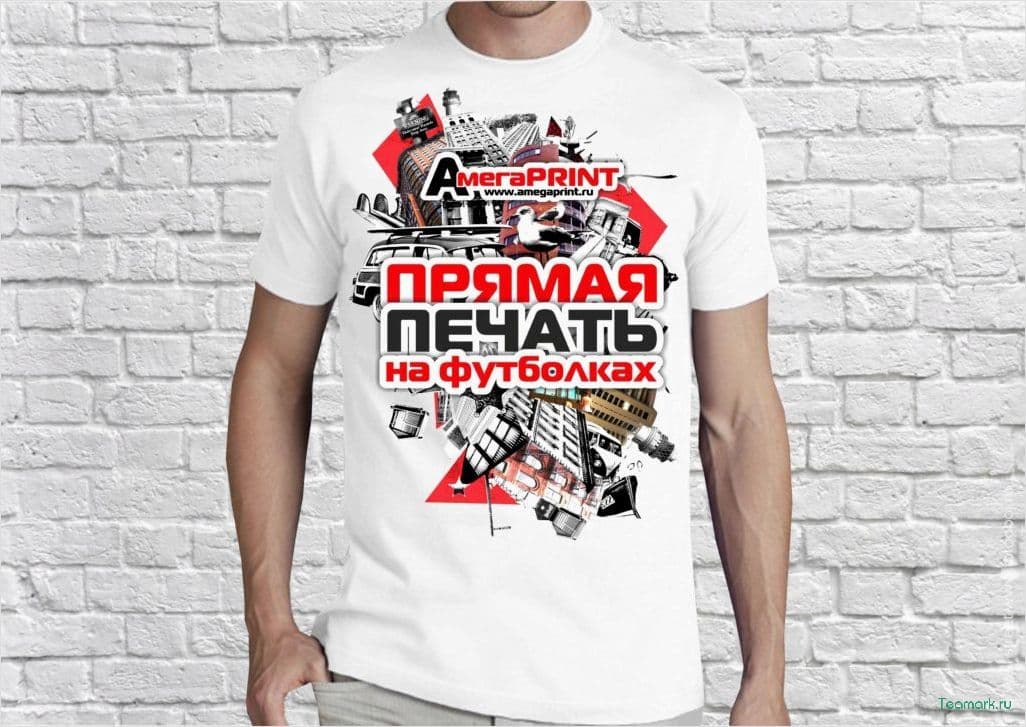 Купить Печать на футболке