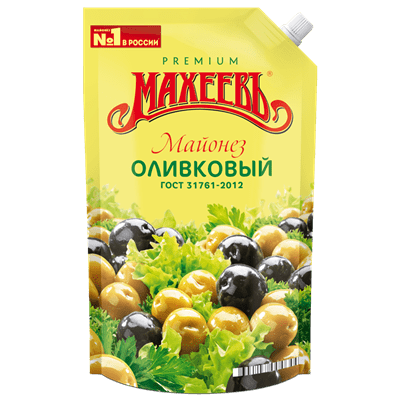 Купить МАЙОНЕЗ ОЛИВКОВЫЙ МАХЕЕВЪ 50,5% 770Г. Х 10 ШТ. доставка продуктов Тюмень . доставка продуктов в Тюмени . доставка фруктов Тюмень . доставка фру
