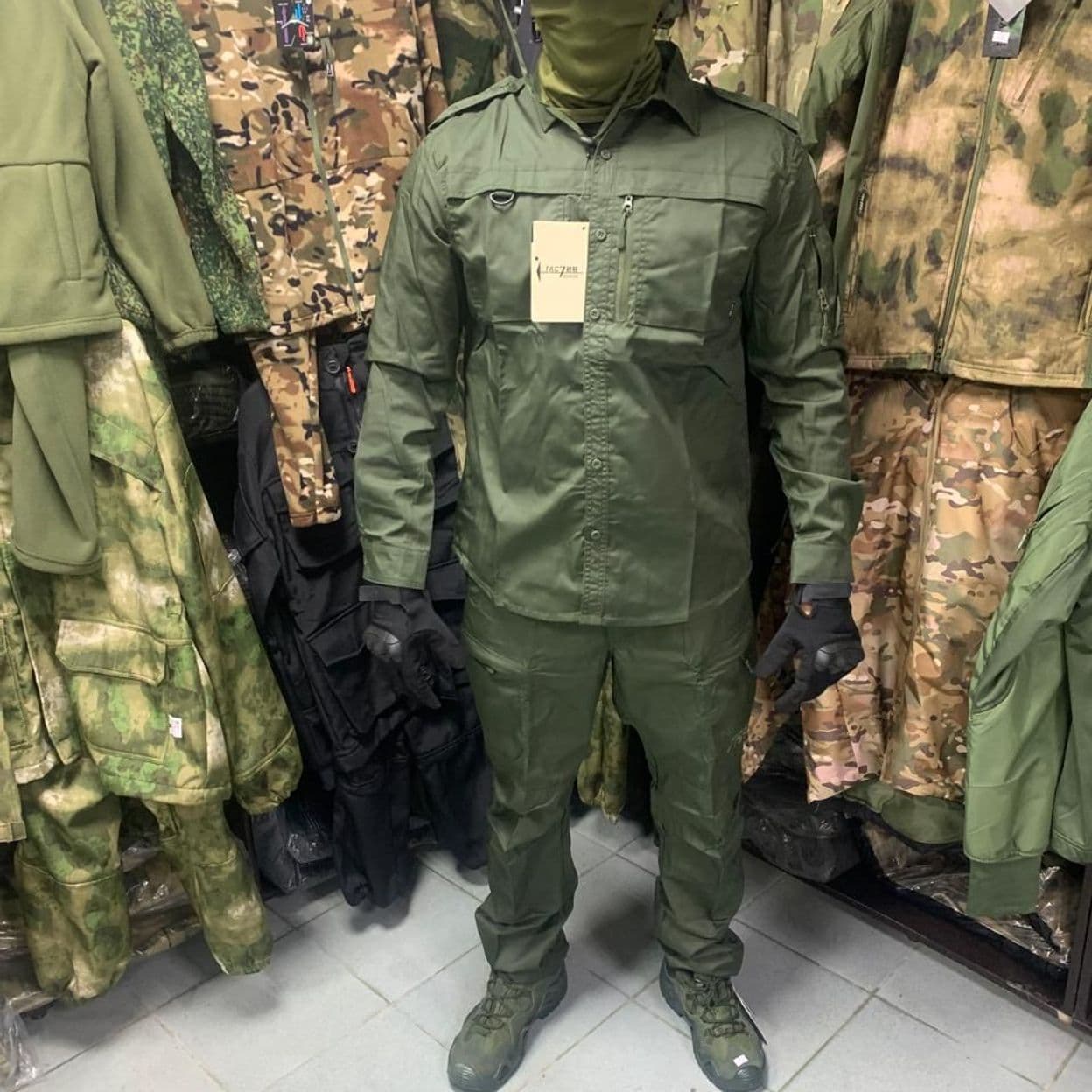 Купить костюм тактический олива