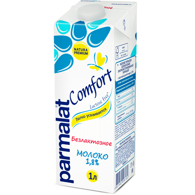 Купить МОЛОКО PARMALAT БЕЗЛАКТОЗНОЕ УЛЬТРАПАСТЕРИЗОВАННОЕ 1 Л. с доставкой на дом . Доставка продуктов Тюмень , доставка продуктов в Тюмени , dostavka