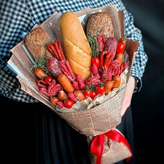 Колбасный букет