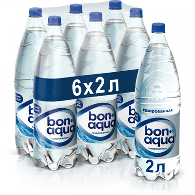 Купить ВОДА BONAQUA ПИТЬЕВАЯ ГАЗИРОВАННАЯ 2 Л. Х 6 ШТ. доставка продуктов тюмень . доставка продуктов в тюмени . доставка фруктов тюмень . доставка фр