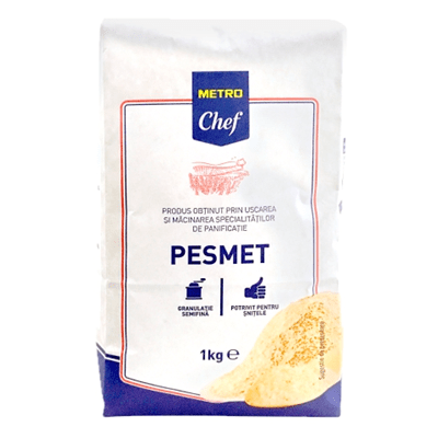 Купить МУКА METRO CHEF ПАНИРОВОЧНЫЕ 1 КГ. с доставкой на дом . Доставка продуктов Тюмень , доставка продуктов в Тюмени , dostavka-produktov-tyumen , d