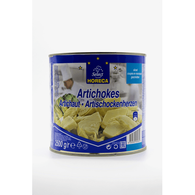 Купить АРТИШОКИ HORECA SELECT РЕЗАНЫЕ 2,65 Л. с доставкой на дом . Доставка продуктов Тюмень , доставка продуктов в Тюмени , dostavka-produktov-tyumen