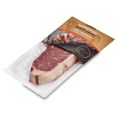 Купить СТЕЙК ГОВЯЖИЙ МИРАТОРГ СТРИПЛОЙН ОХЛАЖДЕННЫЙ 320 Г. доставка продуктов тюмень . доставка продуктов в тюмени . доставка фруктов тюмень . доставк