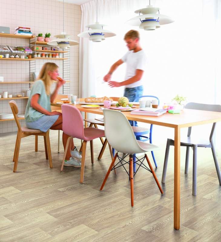 Купить (3.5х3.78)Линолеум Ideal Record PURE OAK 1 бытовой усиленный остаток