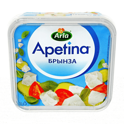 Купить СЫР БРЫНЗА APETINA 250 Г. с доставкой на дом . Доставка продуктов Тюмень , доставка продуктов в Тюмени , dostavka-produktov-tyumen , dostavka-p