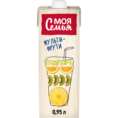Купить СОК МОЯ СЕМЬЯ МУЛЬТИФРУКТ 0,95 Л. доставка продуктов тюмень . доставка продуктов в тюмени . доставка фруктов тюмень . доставка фруктов в тюмени