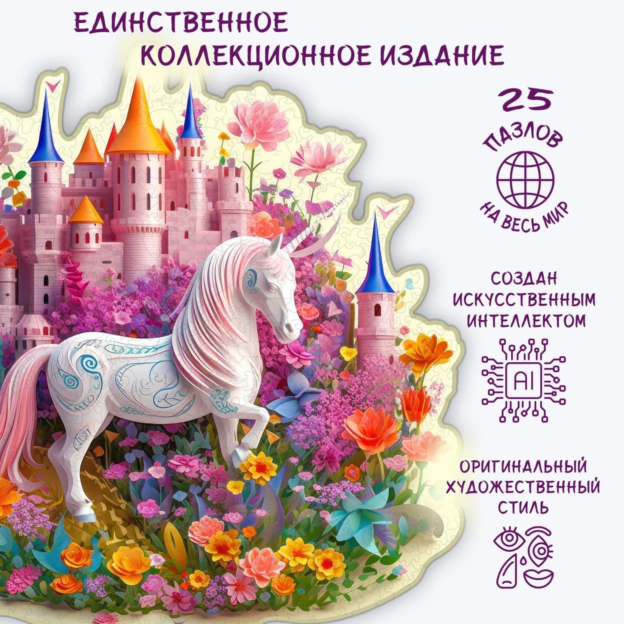 Купить Бумажный единорог Uniqorn