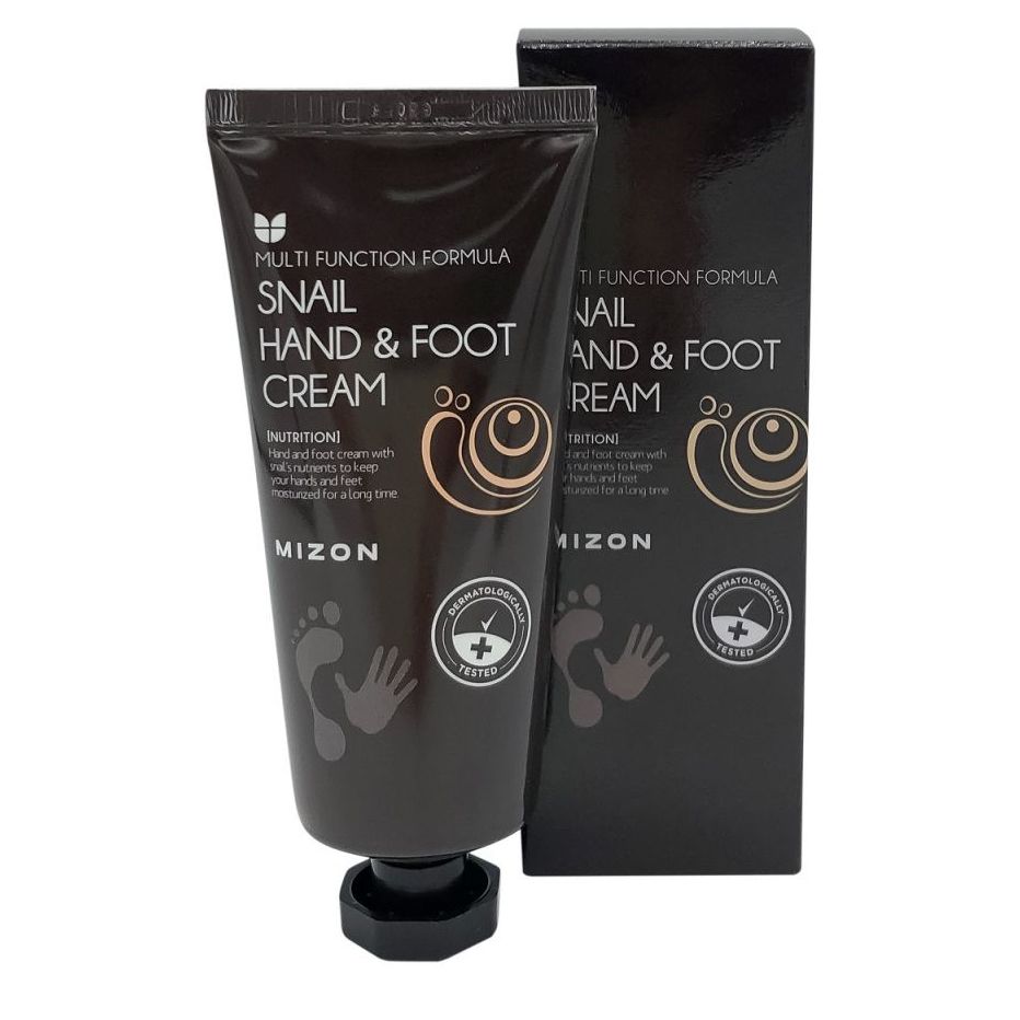 Купить Mizon  Крем для рук и ног с муцином улитки 100мл/snail hand & foot cream