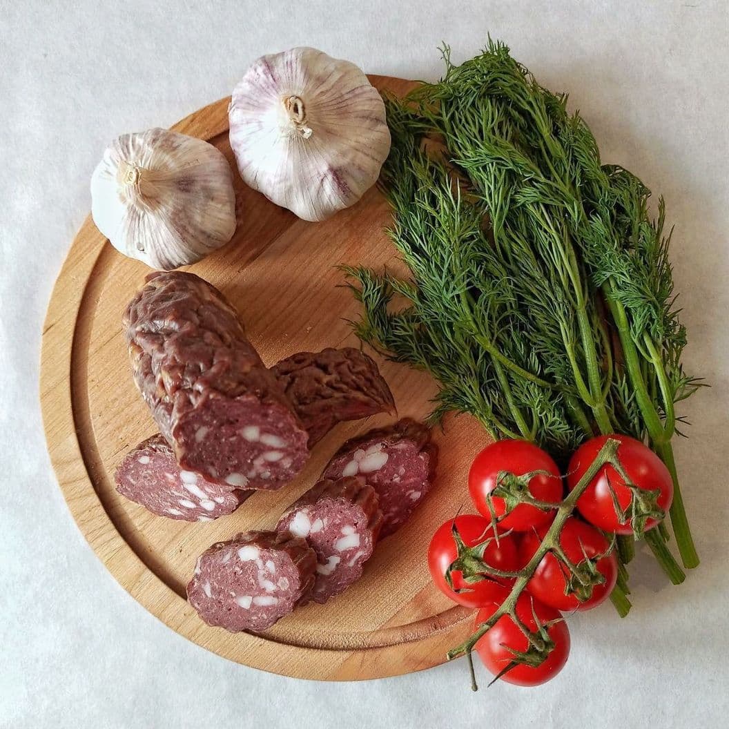 Купить Сырокопченая колбаска