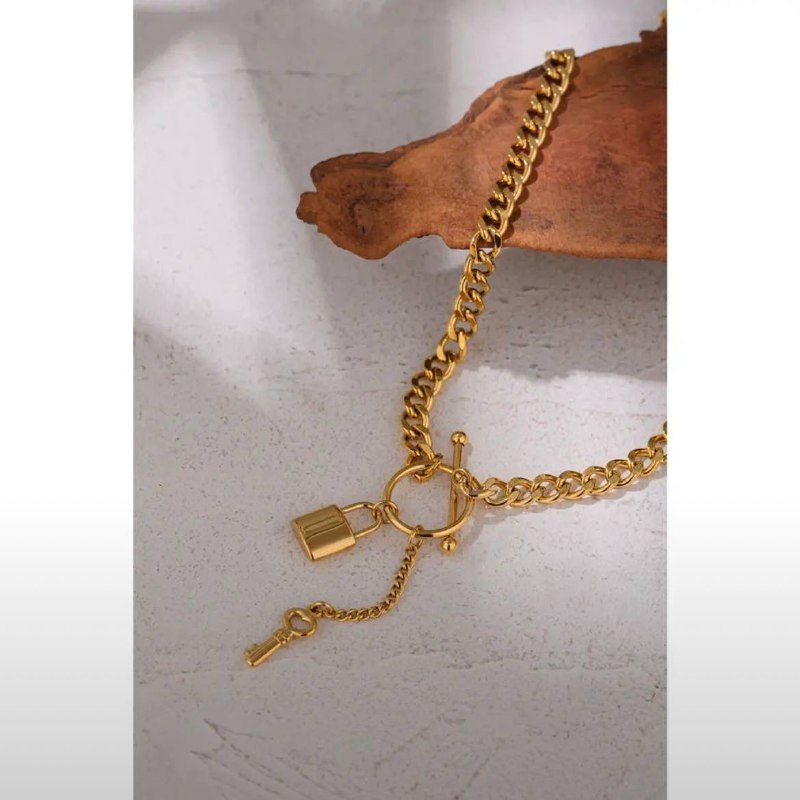 Купить Кулон Gold locker