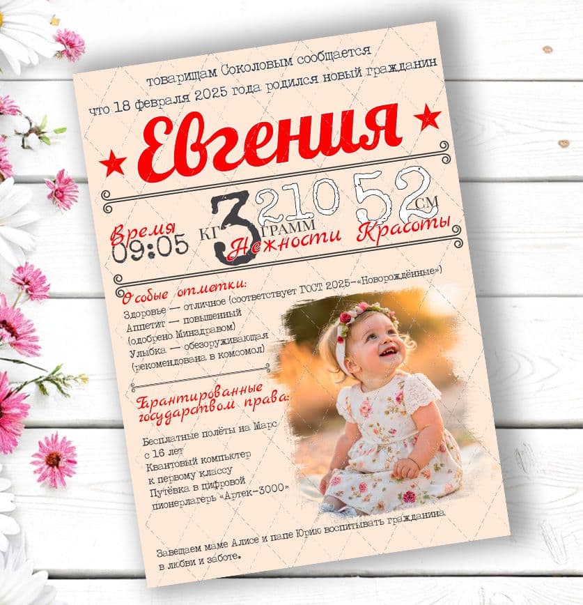 Купить Метрика "Советская газета" универсальная