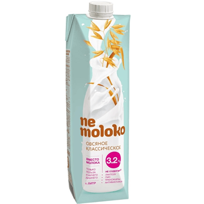 Купить НАПИТОК NEMOLOKO ОВСЯНЫЙ КЛАССИЧЕСКИЙ 1 Л . доставка продуктов тюмень . доставка продуктов в тюмени . доставка фруктов тюмень . доставка фрукто