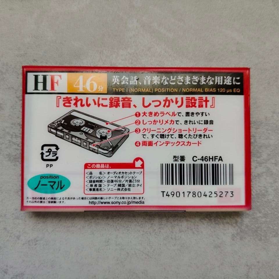 Купить Аудиокассета Sony HF 46 Slim Box