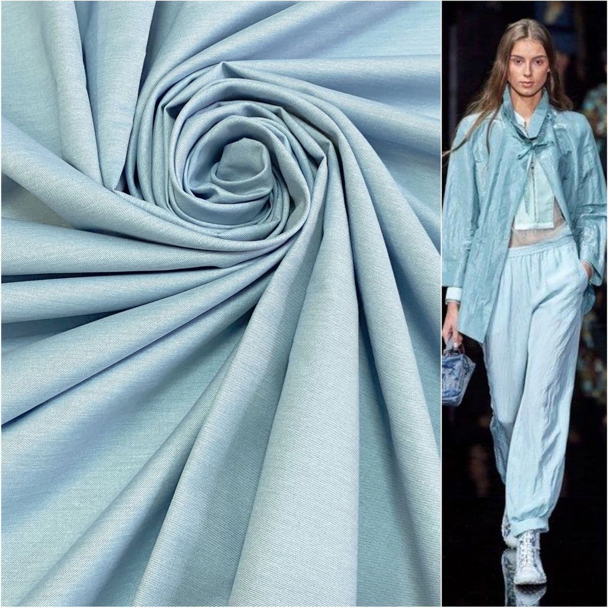Купить Итальянский шанжановый хлопок, линия Loro Piana.