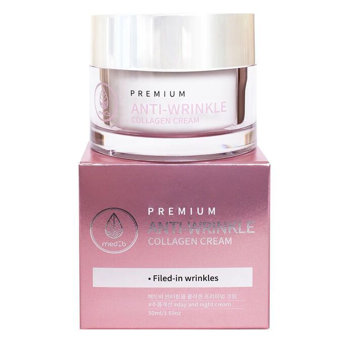 Купить MEDB Крем для лица против морщин 50мл/Premium Anti-Wrinkle Collagen Cream
