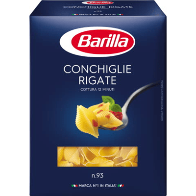Купить МАКАРОНЫ BARILLA КОНКИЛЬЕ РИГАТЕ 450 Г. доставка продуктов Тюмень . доставка продуктов в Тюмени . доставка фруктов Тюмень . доставка фруктов в 