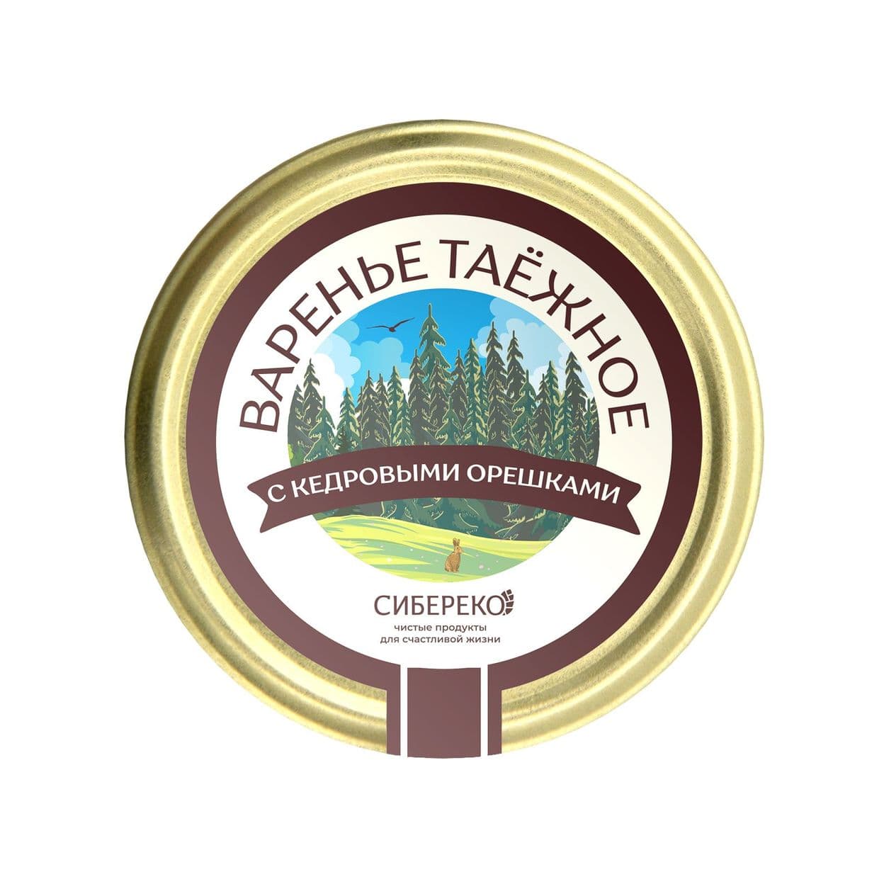 Купить Варенье "Таёжное" с кедровыми орешками 180 гр