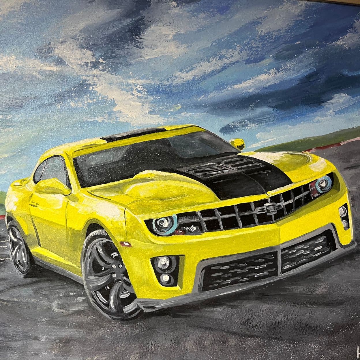 Купить Постер Chevrolet Camaro А2 (594 х 420 мм)