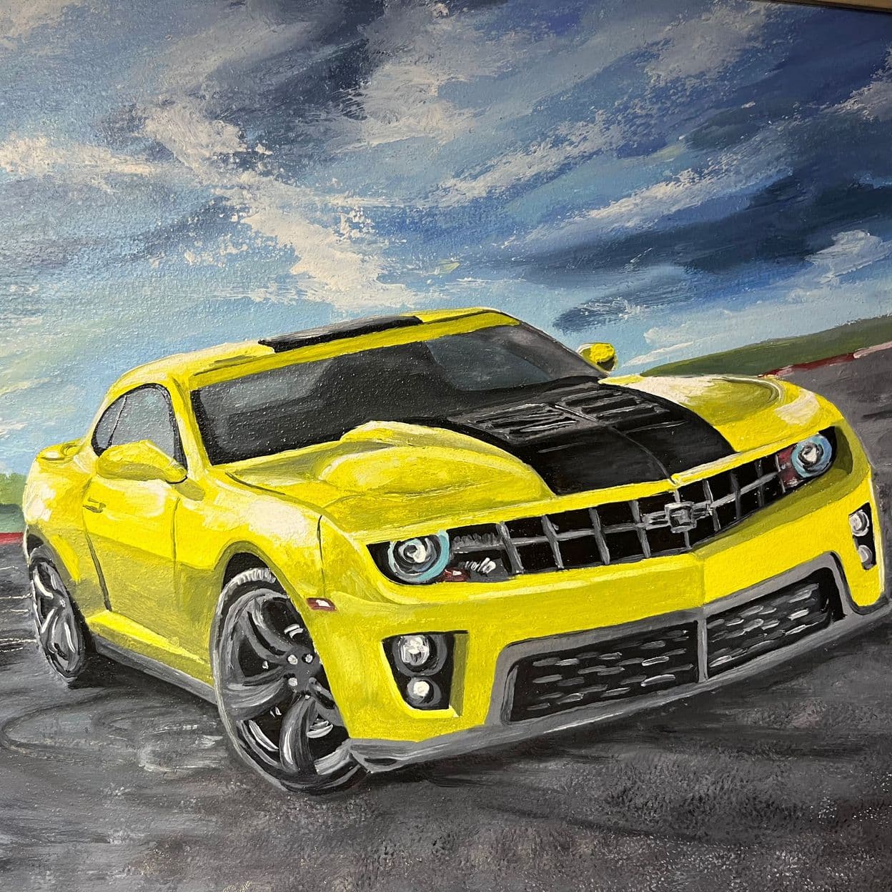Купить Постер Chevrolet Camaro А1 (841 х 594 мм)