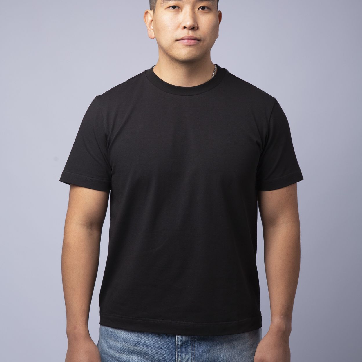 Купить Футболка черная ОВЕРСАЙЗ (Оптом)