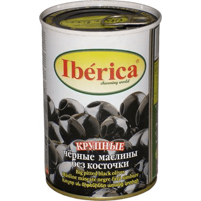 Купить IBERICA МАСЛИНЫ БЕЗ КОСТОЧКИ КРУПНЫЕ 360 Г. доставка продуктов Тюмень . доставка продуктов в Тюмени . доставка фруктов Тюмень . доставка фрукто